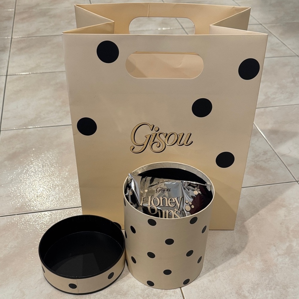 NWT Exclusive Sold Out Gisou Honeypup with Honey Glaze Collagen Therapy Lip Mask - Picture 8 of 10